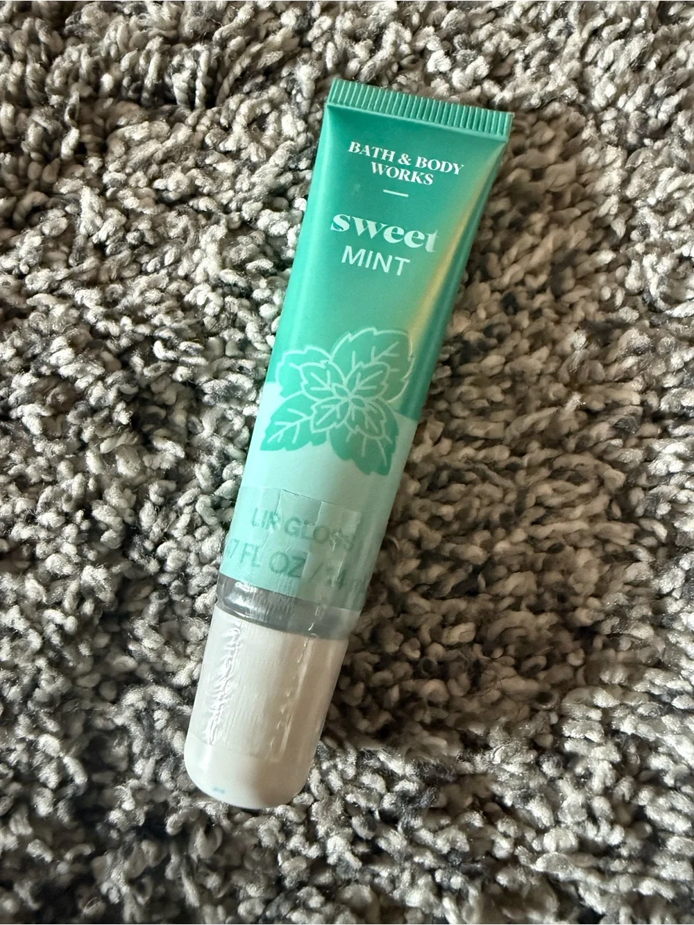 Bath & Body Works Sweet Mint Lip Gloss - Teal